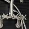 Aqua Vintage AE8458DX Wall Mount Clawfoot Tub Faucet, Brushed Nickel AE8458DX - alternate 2